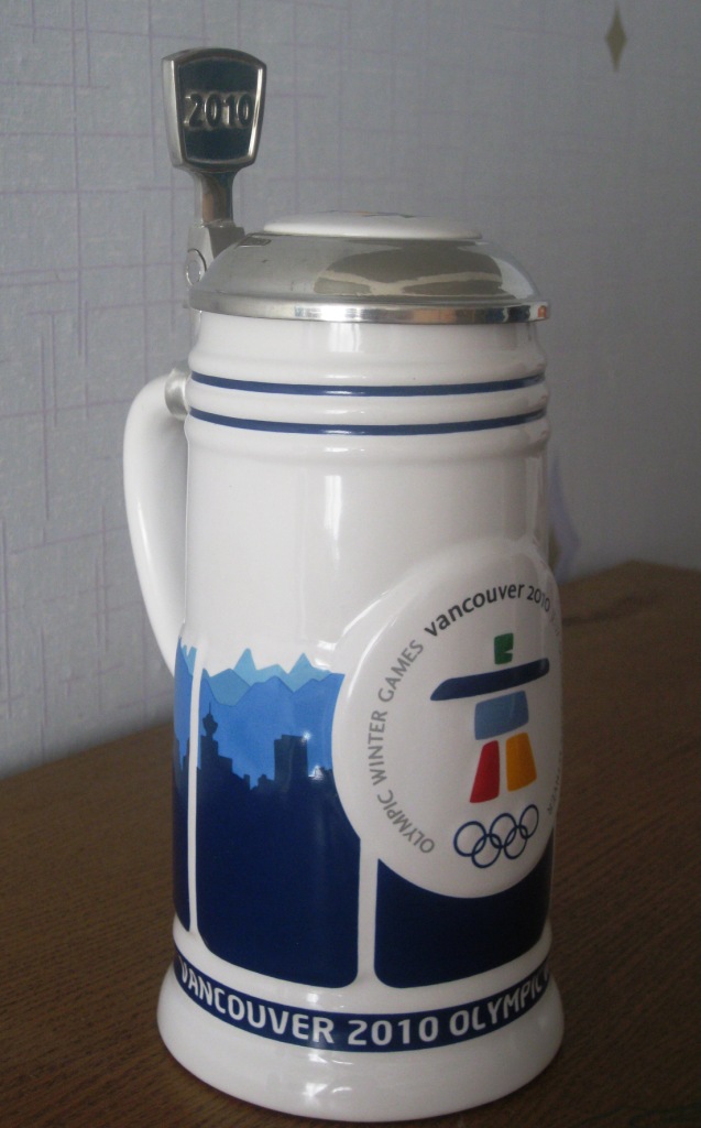 Пивная кружка Олимпииада Ванкувер 2010.JPG